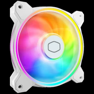Cooler Master MasterFan MF120 Halo² ARGB 120mm Case Fan - White Edition