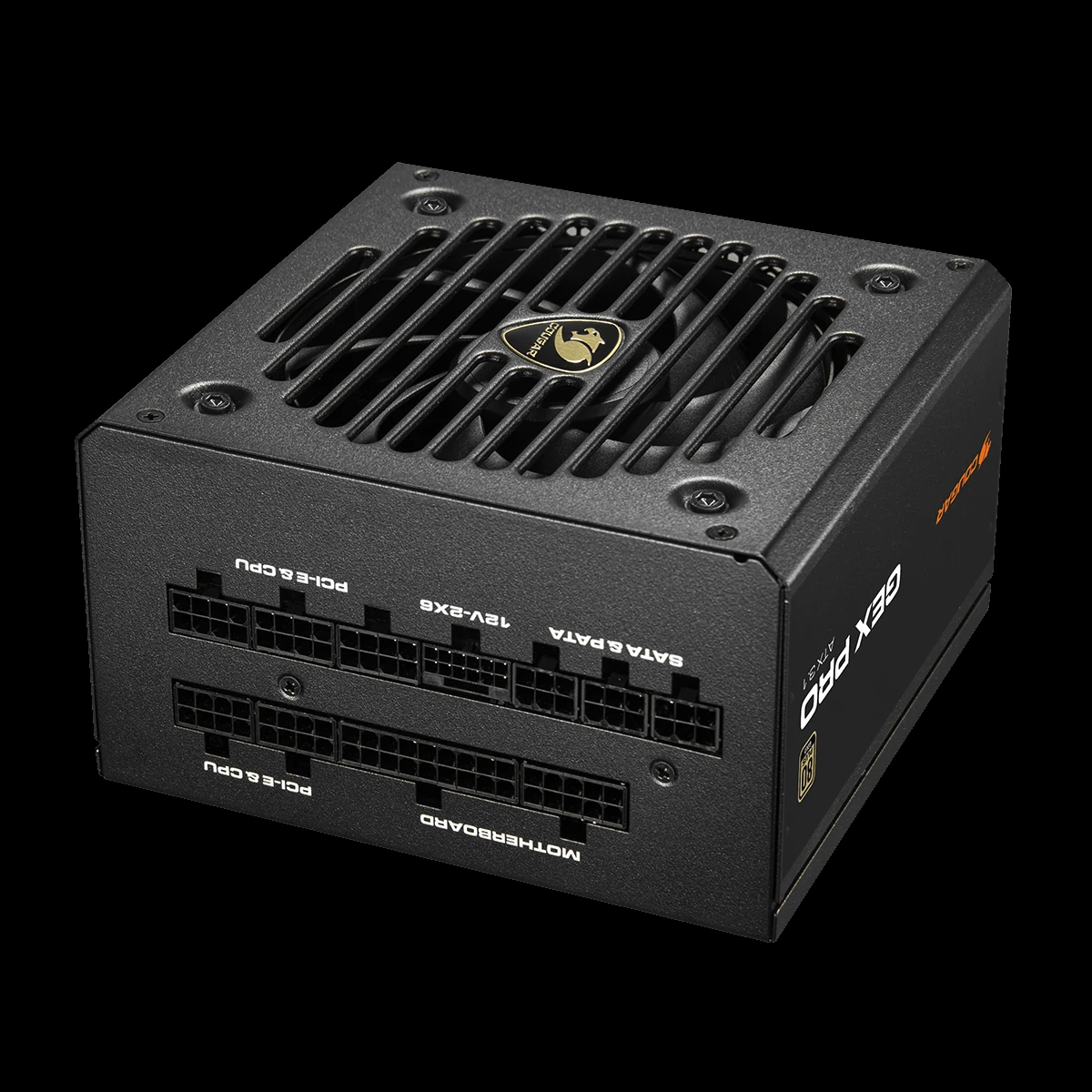 Cougar GEX Pro 750W Gaming Power Supply, 80+ Gold Certified, Fully Modular, 750 Watt PSU, 120mm Hydro-Dynamic Bearing Fan - Black - Image 2