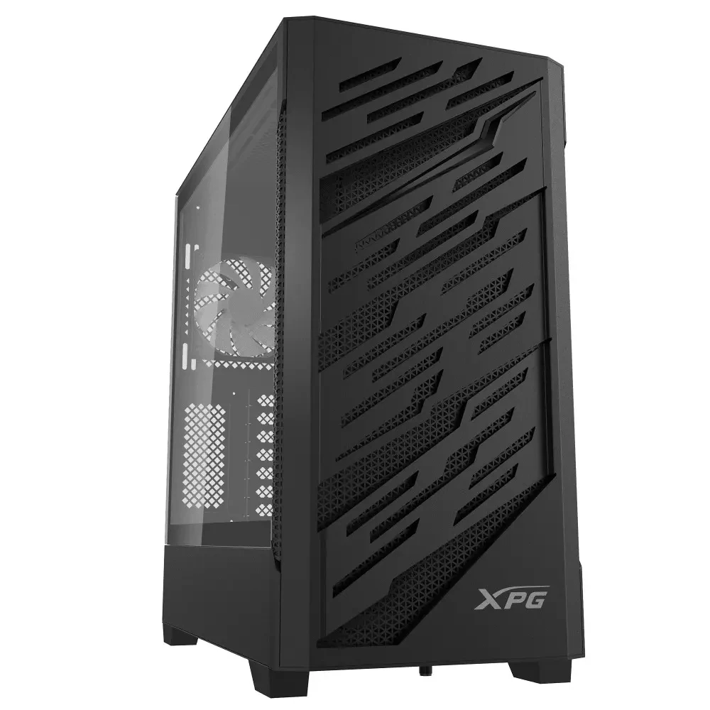 XPG Starker Air BTF RGB Mid-Tower ATX Gaming Case - Black - Image 8