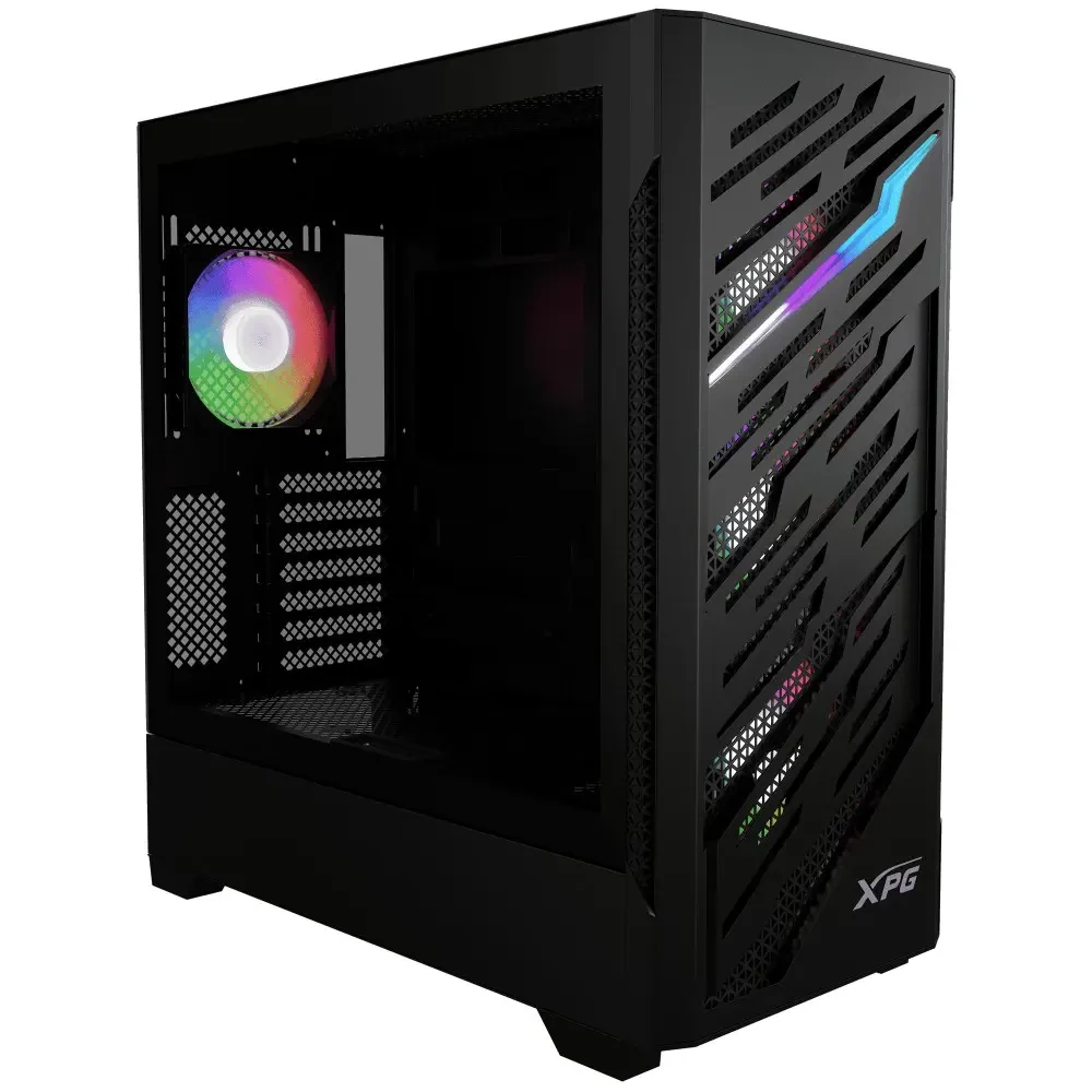 XPG Starker Air BTF RGB Mid-Tower ATX Gaming Case - Black