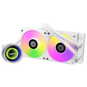 Lian Li Galahad II Trinity 240 ARGB AIO 240mm Liquid CPU Cooler - White