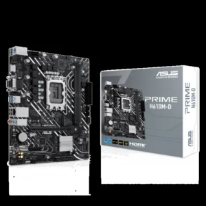 Asus Prime H610M-D DDR5 Intel 12/13/14th Gen microATX Motherboard