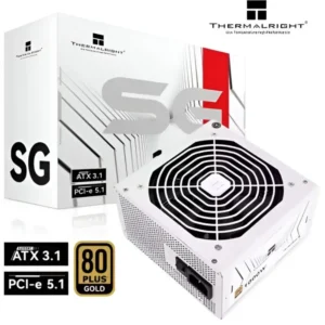 Thermalright SG-1000-W 1000W 80 Plus Gold Fully Modular ATX 3.1 PCIe 5.1 Power Supply - White