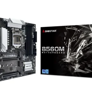 Biostar B560MX-E Pro LGA 1200 (Intel 10/11th Gen) microATX Motherboard