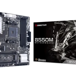 Biostar B550MX/E Pro AMD AM4 microATX Motherboard