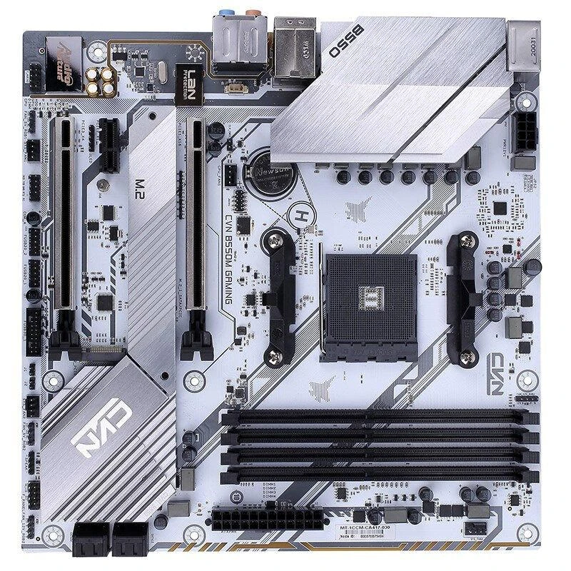 Colorful CVN B550M Gaming Frozen V14 Motherboard - Supports AMD 5000 Gen Series (AMD B550/AM4), microATX, 5V ARGB - Image 4