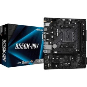 ASRock B550M-HDV AMD AM4 microATX Motherboard