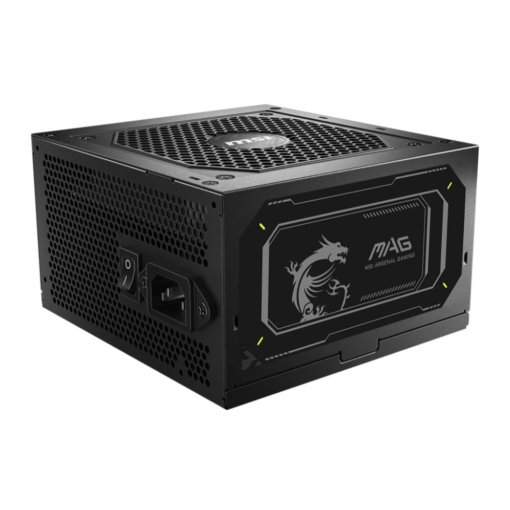 MSI MAG A850GL PCIE5 II & ATX 3.1 Gaming Power Supply, Full Modular, 80 Plus Gold Certified 850W, Compact Size, ATX PSU - Image 4