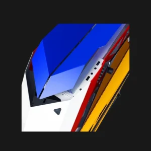 Xigmatek X Battleship Gundam Theme ARGB Mid Tower Chassis Gaming Case – 3x Galaxy III Essential BX120 ARGB Fans Pre-Installed