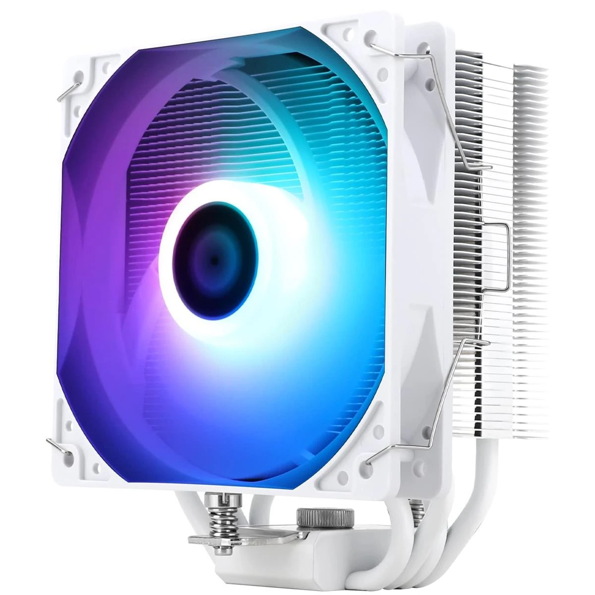 Thermalright Assassin X 120 Refined SE White ARGB CPU Air Cooler, 4 Heat Pipes, TL-C12CW-S PWM Quiet Fan CPU Cooler with S-FDB Bearing, for AMD AM4/AM5 Intel 1700/1150/1151/1200, LGA1700 - Image 3