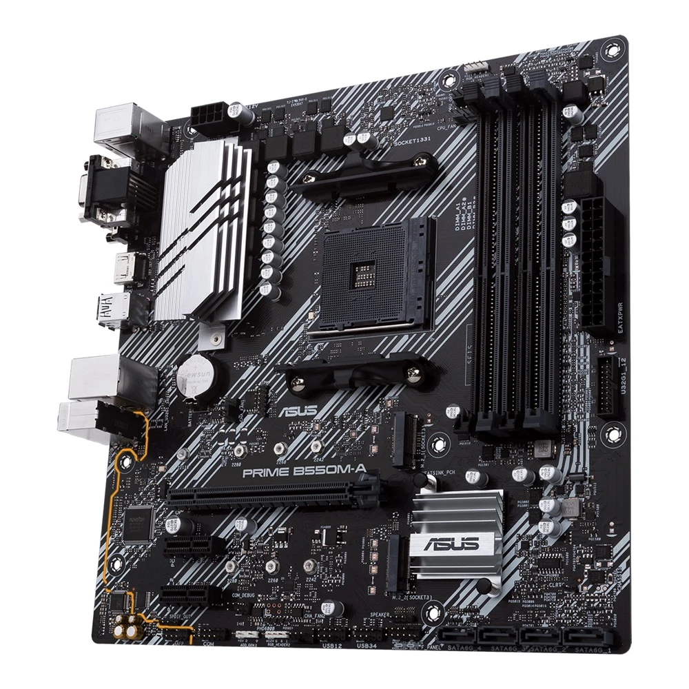 Asus Prime B550M-A AMD AM4 microATX Motherboard - Image 4