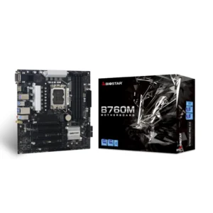 Biostar B760MXC Pro DDR4 Intel 12/13th Gen microATX Motherboard