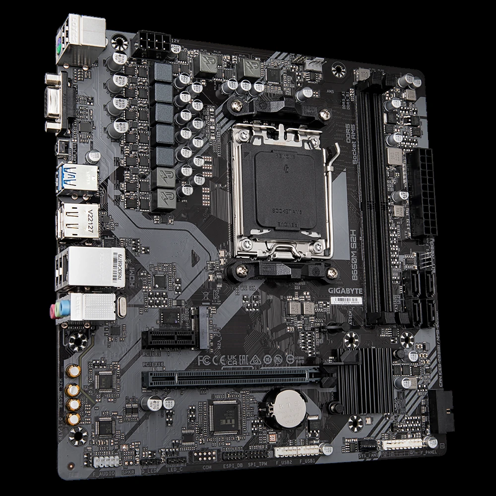 Gigabyte B650M S2H DDR5 AMD AM5 microATX Motherboard - Image 3