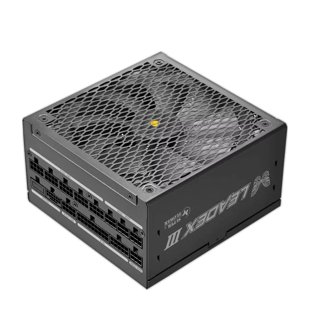Super Flower Leadex III Gold 1000W 80+ Gold, ECO Fanless & Silent Mode, Full Modular PCIe 5.0 Power Supply, Fluid Dynamic Bearing Fan - Image 2
