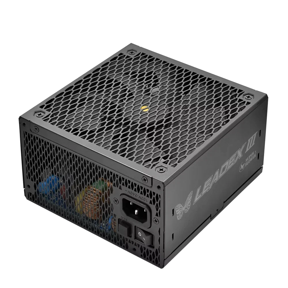Super Flower Leadex III Gold 1000W 80+ Gold, ECO Fanless & Silent Mode, Full Modular PCIe 5.0 Power Supply, Fluid Dynamic Bearing Fan - Image 3