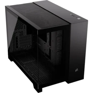 Corsair 2500X Mid-Tower Dual Chamber microATX Case - Black