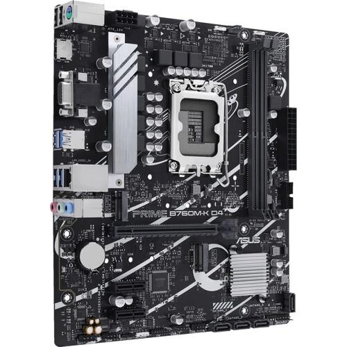 Asus Prime B760M-K D4-CSM Intel 12/13th Gen microATX Motherboard - Image 3