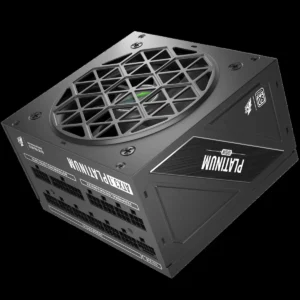 1st Player NGDP 1000W 80 Plus Platinum Certified Full Modular Power Supply ATX 3.1 & PCIe 5.1, All Japanese 105°C Capacitors Eco Mode with 120mm FDB Fan