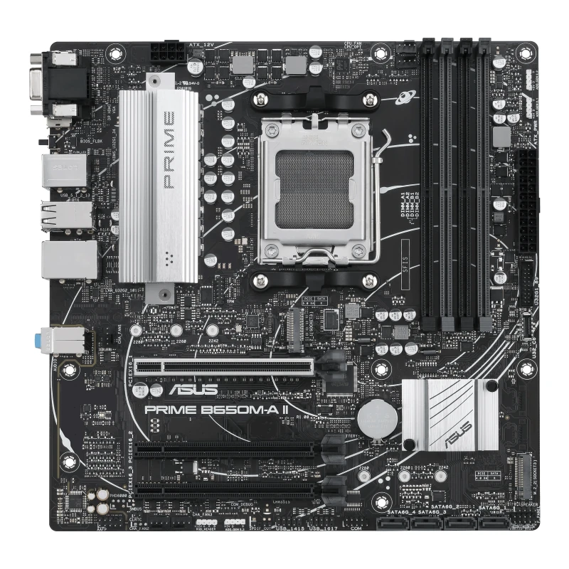 Asus Prime B650M-A II DDR5 AMD AM5 microATX Motherboard - Image 2