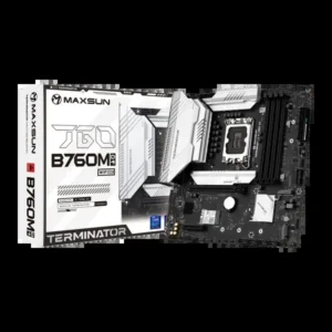 Maxsun Terminator B760M D4 Wifi6E DDR4 Intel 12/13/14th Gen microATX Motherboard
