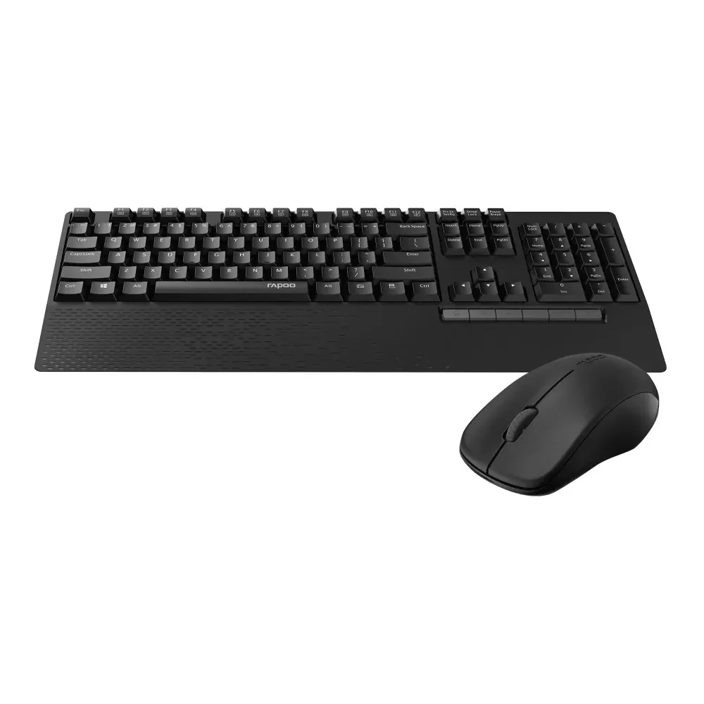 Rapoo X1960 Wireless Mouse and Keyboard Combo, Black - Image 5