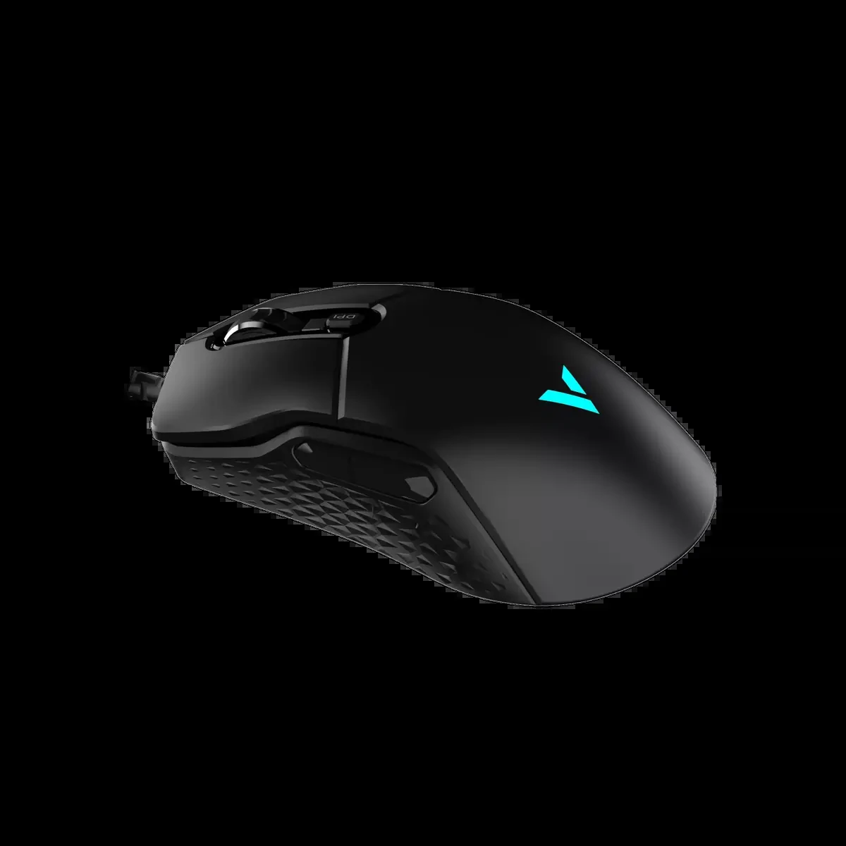 Rapoo VT200 Wired IR Optical Gaming Mouse with Ergonomic Design, 6200 DPI, 8 Programmable Buttons, 1000Hz USB Polling Rate, Onboard Memory - Black - Image 3