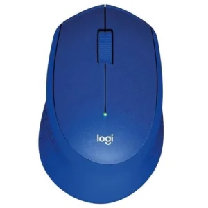 Logitech M331 Silent Plus Wireless Mouse - Blue