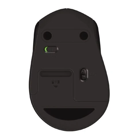 Logitech M331 Silent Plus Wireless Mouse - Black - Image 3