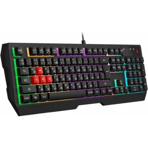 Bloody B135N Neon RGB Membrane Gaming Keyboard - Black