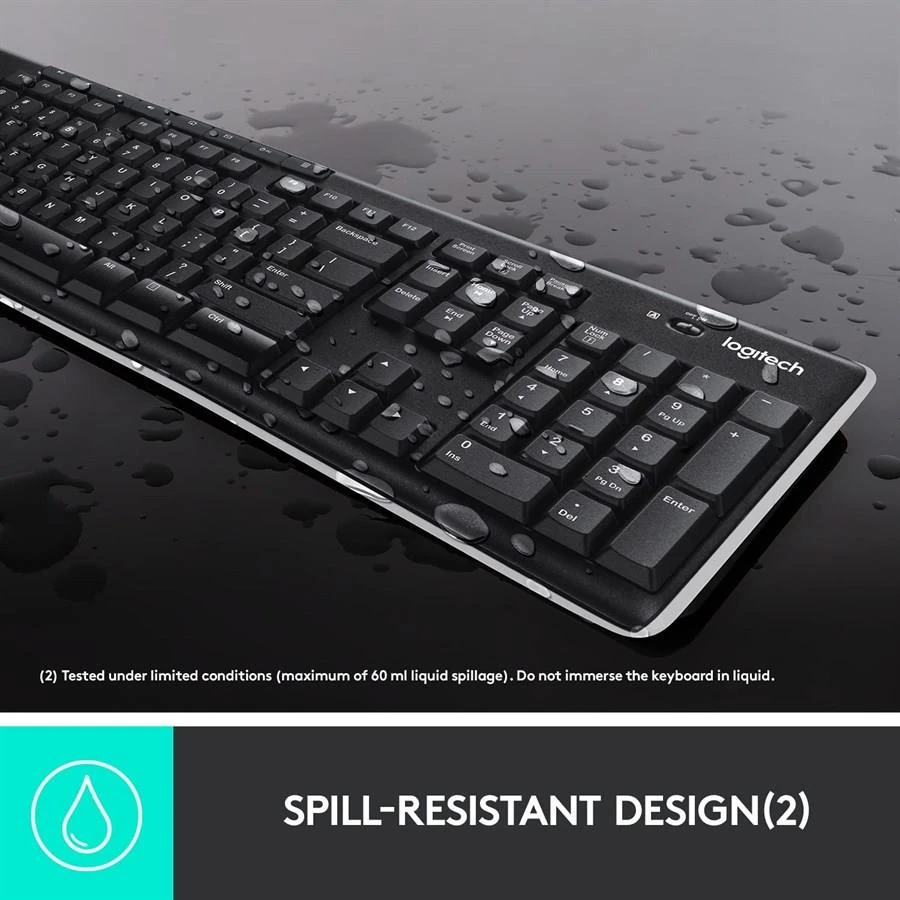 Logitech K270 Full-Size Wireless Keyboard - Image 4
