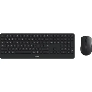 Rapoo 9510M Ultra-Slim Multi-Mode Wireless Keyboard Mouse Combo - Black