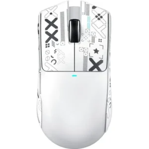 Attack Shark X11SE Lightweight Wireless Gaming Mouse, Tri-Mode 2.4G/USB-C Wired/BT, 22K DPI, PAW3311 Optical Sensor, HUYU Switch, 5 Programmable Buttons for PC/Mac - White