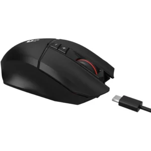 Bloody R36 Ultra WaveLink Full Speed Dual Mode Wireless Gaming Mouse - Stone Black