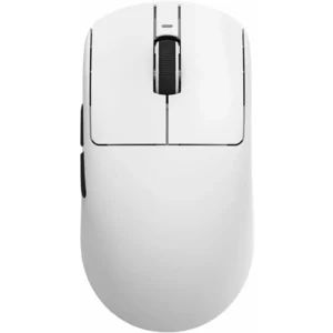ATK VXE Dragonfly R1 NearLink Wireless Gaming Mouse, Lightweight Mouse for Gaming, Adjustable DPI, 1ms Ultra Low Latency, Programmable Macro Keys, Ergonomic Design, PC/Mac Mouse (White)