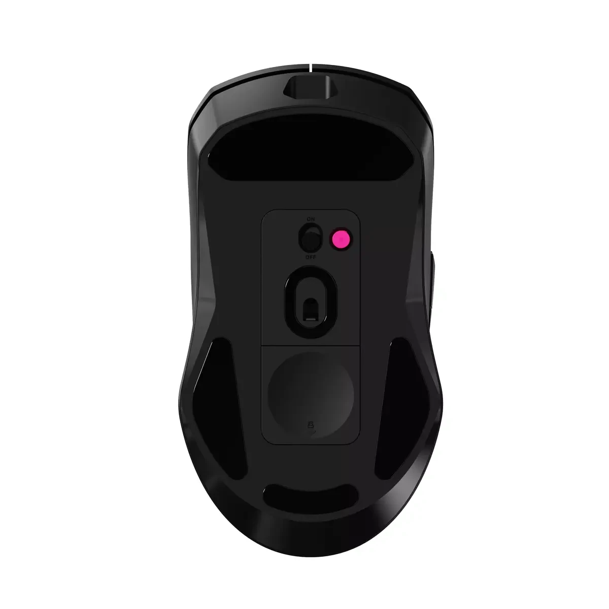 Rapoo VT9 PRO 4K Wireless Gaming Mouse, PAW 3398 Sensor, 26000 DPI, 4KHz Polling Rate, 0.25ms Response Time, Lightweight, 10 Programmable Buttons, 180h Battery Life, On-Board Memory, PC - Black - Image 4