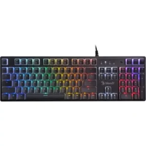 Bloody S520N BLMS Red Hot-Swappable Mechanical Gaming Keyboard - Pudding Black, Neon Backlit, US Layout