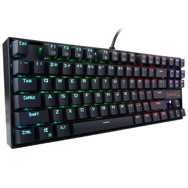 Redragon K552 Kumara RGB Mechanical Gaming Keyboard - Red Switches - Image 2