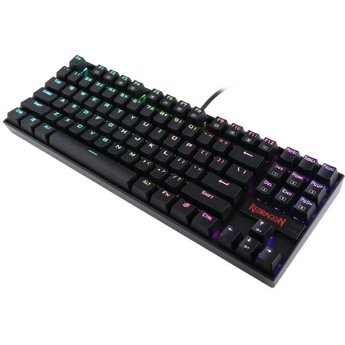 Redragon K552 Kumara RGB Mechanical Gaming Keyboard - Red Switches - Image 3