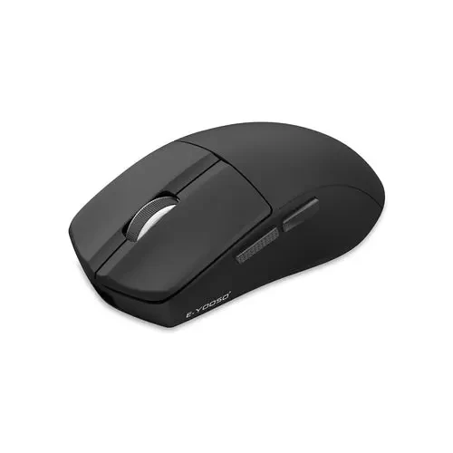 E-Yooso X44 Pro 3-Mode Wireless Gaming Mouse, Hype-Speed 4K Polling Rate, 53-Gram Ultra-Light 26K DPI Gamer Mouse with Ergonomic Natural Grip Build, Software Supported, Redefinable Macro Buttons, Black - Image 3
