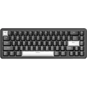 Attack Shark X65 HE Wired Rapid Trigger Magnetic Switch 65% Mechanical Gaming Keyboard, Hall Effect Top Mounted RGB Hot Swap,Adjustable Actuation, 8KHZ Polling Rate, PBT Keycaps for Win/Mac (Black)