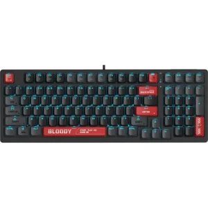 Bloody AT98 ALPHA Optical Mechanical Gaming Keyboard - Bloody Red, US Layout