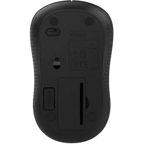 Rapoo M20 Wireless Mouse - Black - Image 5