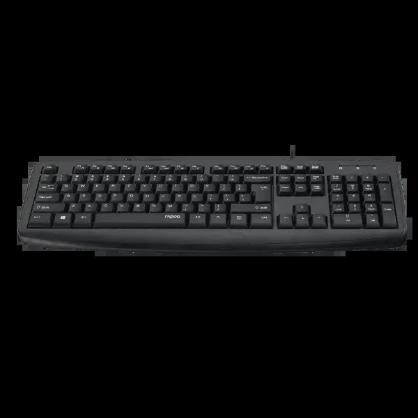 Rapoo NK2600 Wired USB Keyboard - Black - Image 2