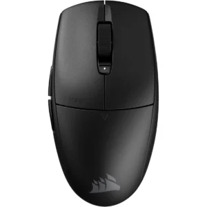 Corsair M55 Wireless Lightweight FPS Gaming Mouse – 2.4GHz & Bluetooth, 24,000 DPI, Long-Lasting Battery Life, Six Programmable Buttons, Textured Side Grips – Black