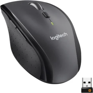 Logitech M705 Marathon Wireless Mouse, Gaming Mouse Wireless, 2.4 GHz USB Receiver, 5-Programmable Buttons, 3-Year Battery, PC, Mac, Laptop, Chromebook - Black