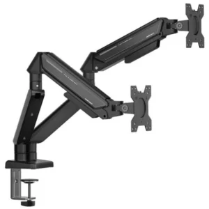 AndaSeat Stealth II Duo A6D-2S Ergonomic Dual Monitor Arm - Black
