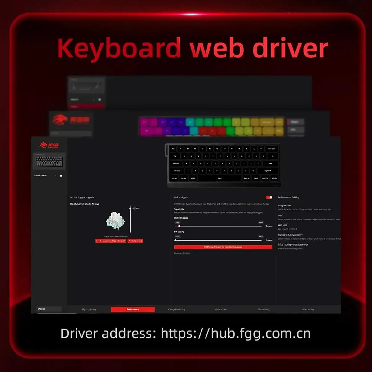 FGG MadLions MAD68 HE Flagship V2 Keyboard White Contour - Image 2
