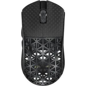 Attack Shark R5 Ultra 8K Carbon Fiber Wireless Gaming Mouse with 42,000 DPI - PAW3950 MAX Sensor, Nordic 52840 MCU Chip, 39g Ultra-Lightweight, Wired/BT/2.4GHz Wireless Programmable Mice Griptape for PC/Mac (Black)