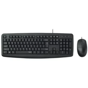Rapoo NX1600 USB Keyboard and Mouse Combo - Black