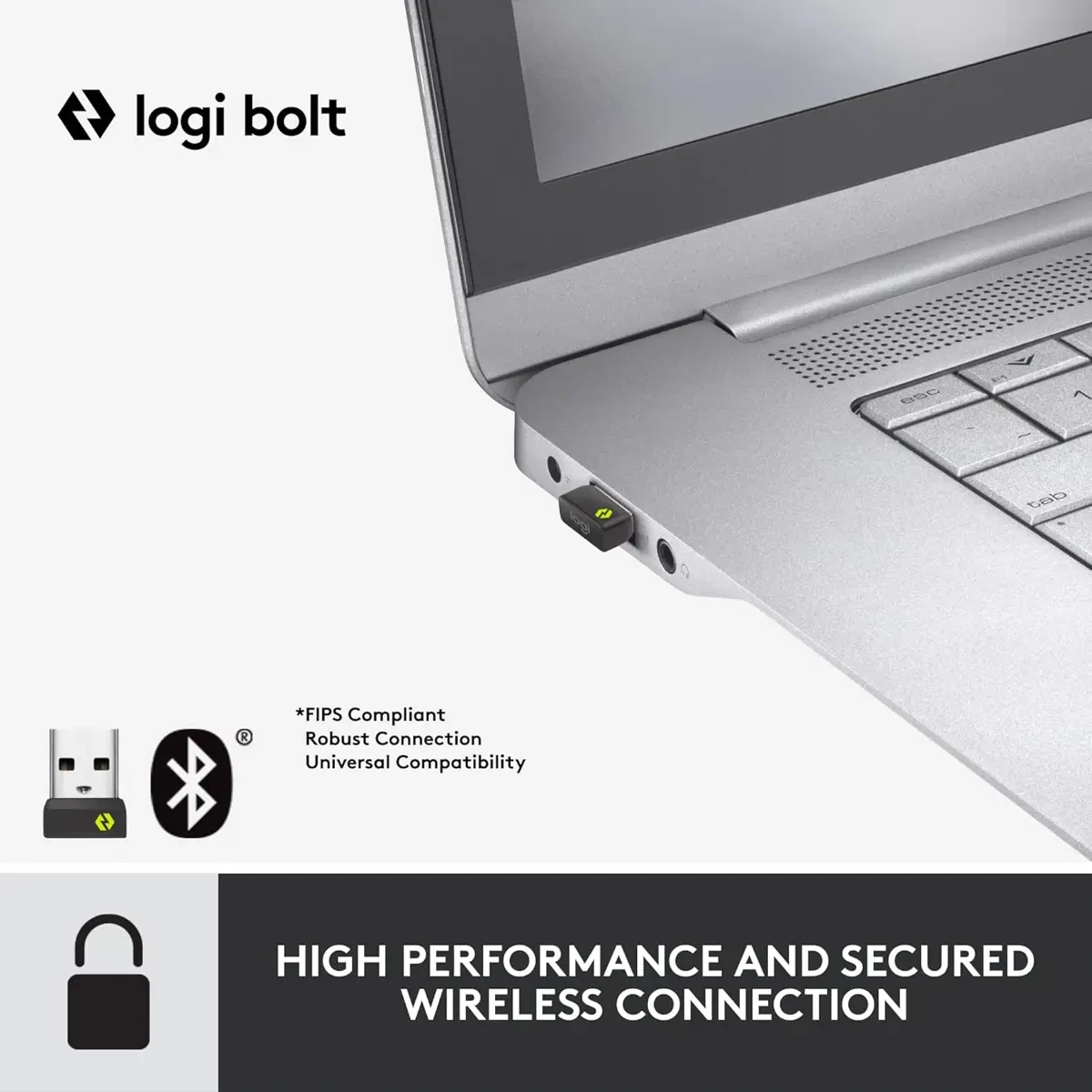 Logitech Signature MK650 Combo for Business, Wireless Mouse and Keyboard, Logi Bolt, Bluetooth, SmartWheel, Globally Certified, Windows/Mac/Chrome/Linux - Graphite - Image 4